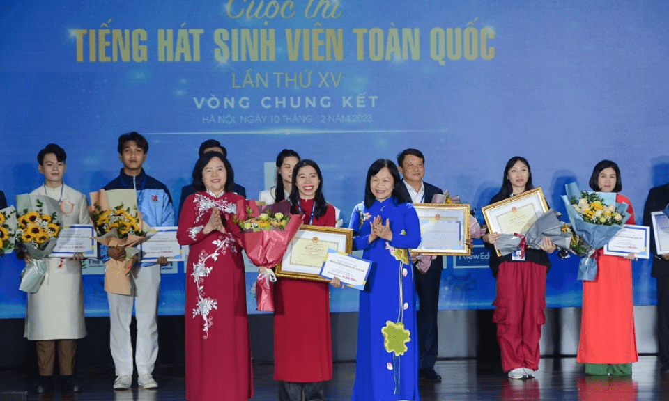 Trường Đại học Kinh tế - Luật giành giải Nhất Cuộc thi “Tiếng hát sinh viên” toàn quốc lần thứ XV